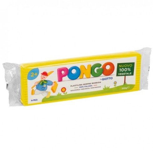 Plastilina Pongo by Giotto 350 gr. Giallo