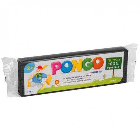 Plastilina Pongo by Giotto 350 gr. Nero