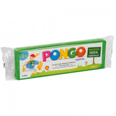 Plastilina Pongo by Giotto 350 gr. Verde chiaro