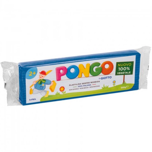 Plastilina Pongo by Giotto 350 gr. Ciano