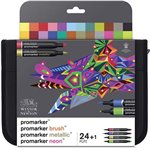 Promarker Set 24+1 Mixed Marker 0290037