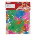 Apli Piume lanugine decorate 14 gr. 24 pz.