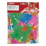 Apli Piume lanugine decorate 14 gr. 24 pz.