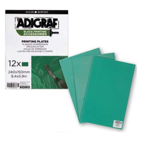 Adigraf New Lastre per incisione 24x15 12 pz.