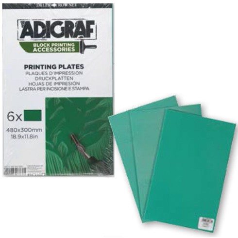 Adigraf New Lastre per incisione 48x30 6 pz.