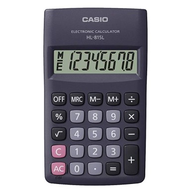 Calcolatrice Casio Tascabile HL 815L