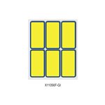 Etichette con bordo 70x37 10x60 pz. Giallo
