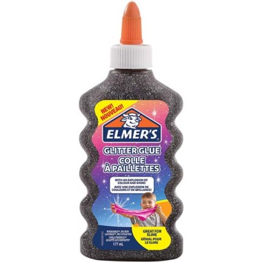 Elmer's Colla Glitt. Liquida Nera 177 ml