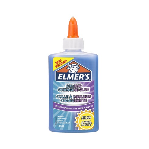 Elmer's Colla Cambia Colore Blu/Viola 147 ml.