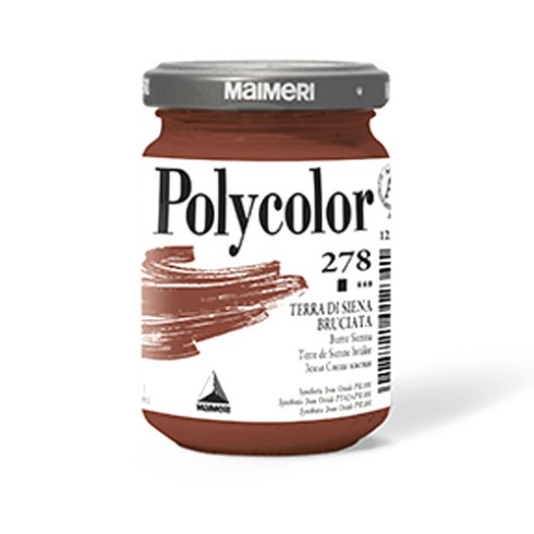 Maimeri Polycolor Vasetto 140 ml Terra Siena Bruc