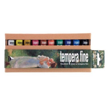 Maimeri Tempera Fine 20 ml  Set 10 Colori