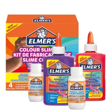 Elmer's Colla Opaca  Slime Kit 4 pezzi