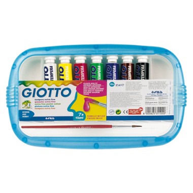 Colori a Tempera Giotto  4 a  7 12 ml. F30310000