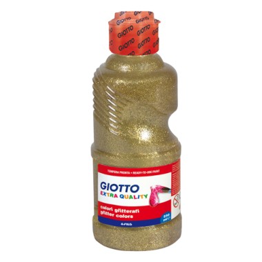 Colori a Tempera Giotto Glitter 250 gr. Oro