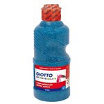 Colori a Tempera Giotto Glitter 250 gr. Cyan