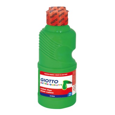 Colori a Tempera Giotto Fluo 250 gr. Verde