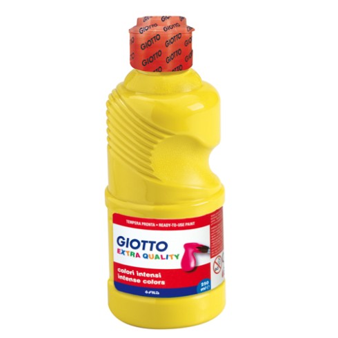 Colori a Tempera Giotto  250 gr. 02 Giallo Primari