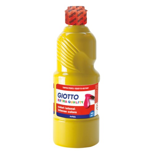 Colori a Tempera Giotto  500 gr. 03 Giallo Sc.