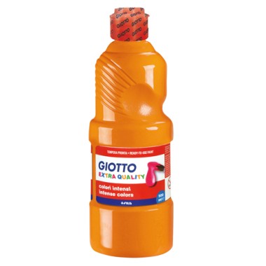 Colori a Tempera Giotto  500 gr. 05 Arancio