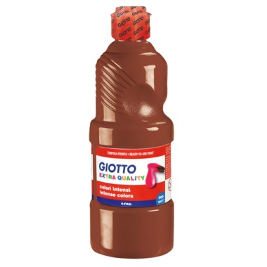 Colori a Tempera Giotto  500 gr. 28 Marrone