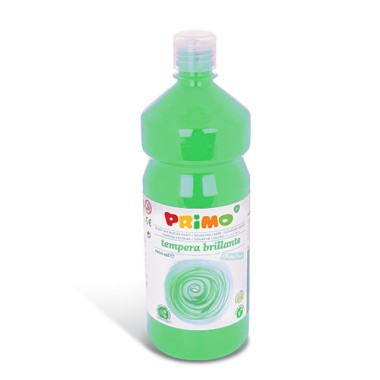 Colori a Tempera Primo 1000 ml. Verde Chiaro