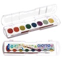 Acquarelli Giotto 30 mm Glitter a 8 F331200 (Fine Stock)