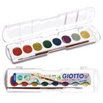 Acquarelli Giotto 30 mm Glitter a 8 F331200 (Fine Stock)