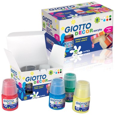 Colori Acrilici Giotto  25 ml. a  6 F538200