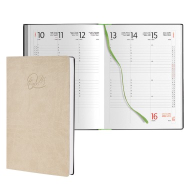 Agenda 24 Quando Femmena 17x24 Settimanale Beige