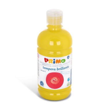 Colori a Tempera Primo  500 ml. Giallo Limone