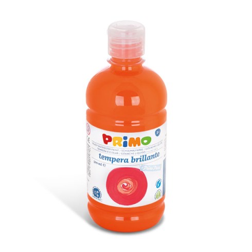 Colori a Tempera Primo  500 ml. Arancio