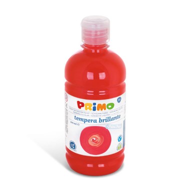 Colori a Tempera Primo  500 ml. Rosso