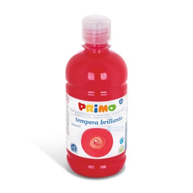 Colori a Tempera Primo  500 ml. Rosso Scarlatto