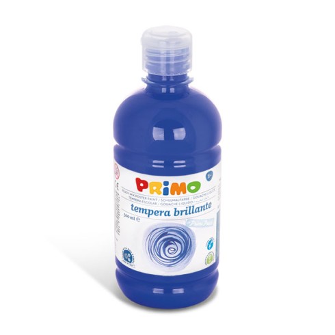 Colori a Tempera Primo  500 ml. Blu Oltremare