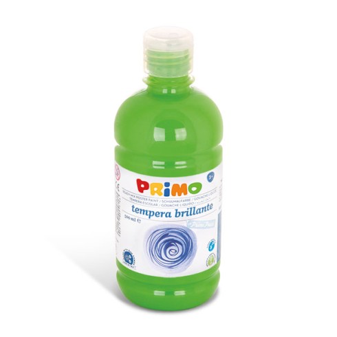 Colori a Tempera Primo  500 ml. Verde Chiaro