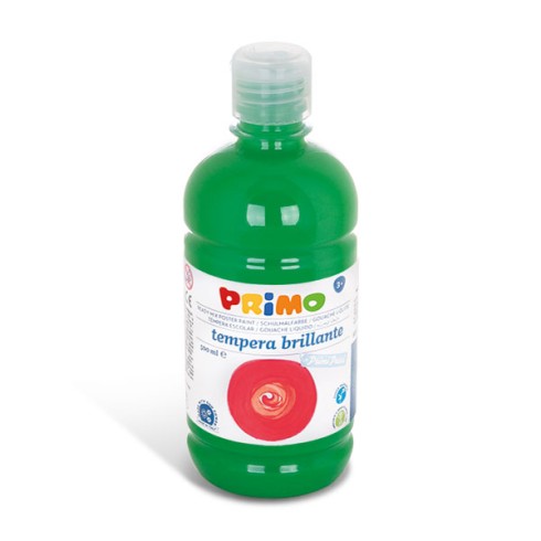 Colori a Tempera Primo  500 ml. Verde Brillante