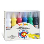 Colori a Tempera Primo   75 ml. a 6 2533TL6