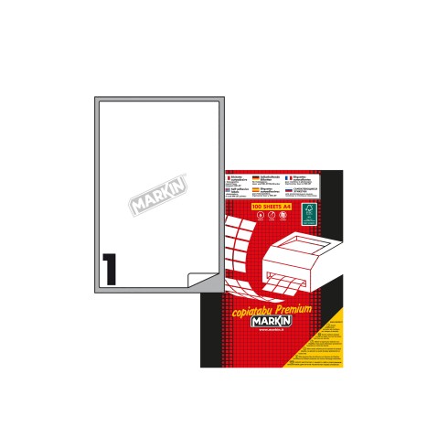 Etichette su A4 Markin 199