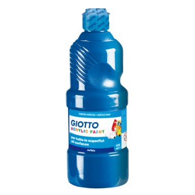 Colori Acrilici Giotto 500 ml. Cyan