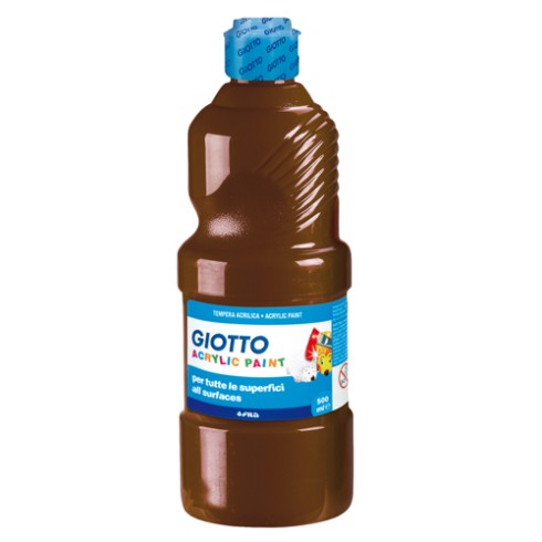 Colori Acrilici Giotto 500 ml. Marrone