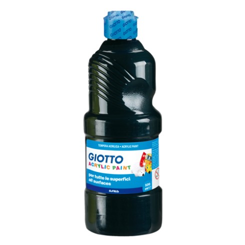 Colori Acrilici Giotto 500 ml. Nero