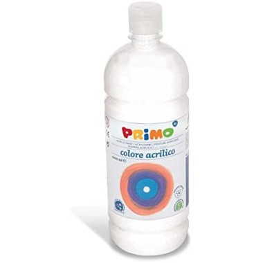 Colori Acrilici Primo 1000 ml. Bianco