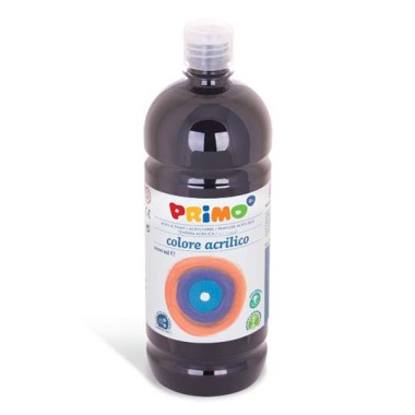 Colori Acrilici Primo 1000 ml. Nero