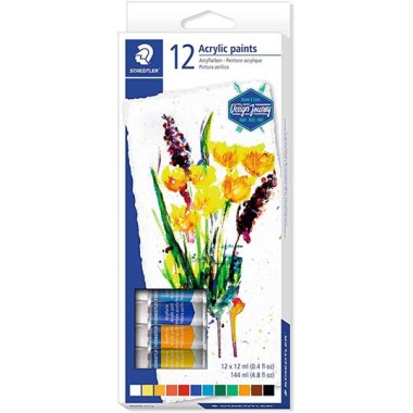 Colori Acrilici Staedtler Design J a 12 8500 C12