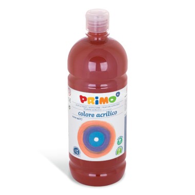 Colori Acrilici Primo 1000 ml. Siena Bruciata