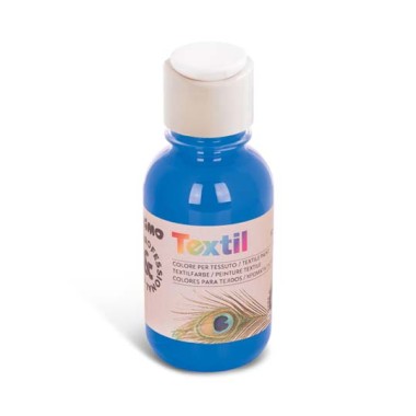 Colori per Tessuti Primo 125 ml Cyan