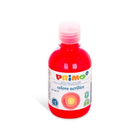 Colori Acrilici Primo  300 ml. Scarlatto