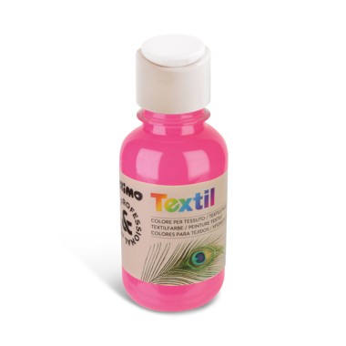 Colori per Tessuti Primo 125 ml  Fluo Rosa