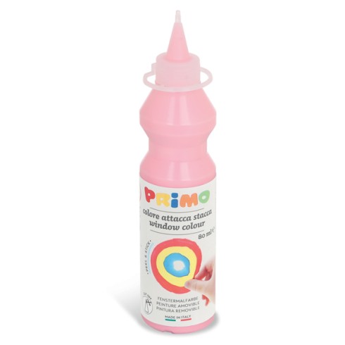 Colori per Vetro Primo Rimovibili  80 ml. Rosa