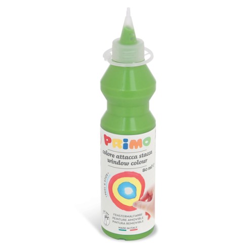 Colori per Vetro Primo Rimovibili  80 ml. Verde Ch